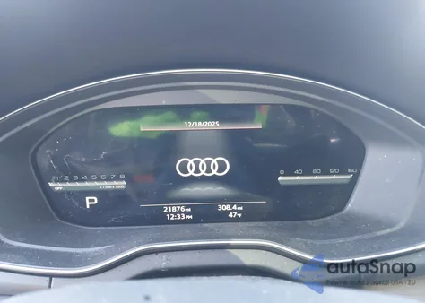 2022 Audi Q5 Premium Plus 45 Tfsi S Line Quattro S Tronic из США, поврежденный, VIN WA1EAAFY4N2050010